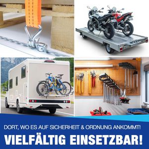 Produktbild für Zurrösen NTG LS.8572, Doppelfitting für Airlineschiene