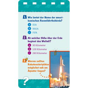Produktbild für Spielbuch WAS-IST-WAS 378867778, Quiz Weltall