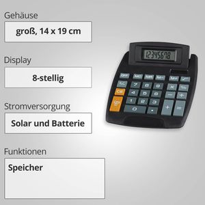 Produktbild für Taschenrechner Böttcher-AG