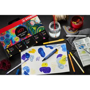 Produktbild für Malset Stabilo ARTY Creative Set Filzstifte