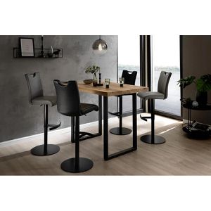 Produktbild für Barhocker MCA-furniture ALESI, drehbar mit Lehne