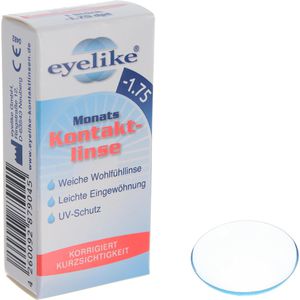 Produktbild für Kontaktlinsen Eyelike Dioptrien -1,75