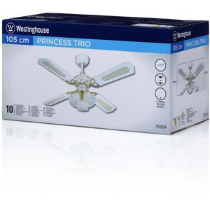 Produktbild für Deckenventilator Westinghouse Princess Trio, 78324, Ø 105cm
