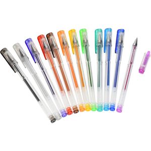 Produktbild für Gelschreiber DONAU Glitzer, 5110100, wasserfest