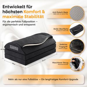 Produktbild für Fußstütze CLOUVOU MasterRest, Fußwippe