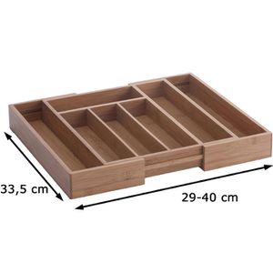 Produktbild für Besteckkasten Zeller 25322 Bamboo aus Bambus