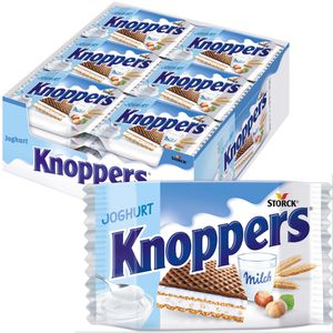 Produktbild für Waffeln Knoppers Joghurt-Haselnuss-Schnitte