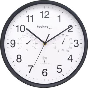 Produktbild für Wanduhr Technoline WT 8945, Kunststoff, analog, Funkuhr