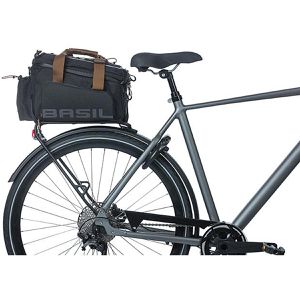 Produktbild für Gepäckträgertasche Basil Miles XL Pro, schwarz-braun