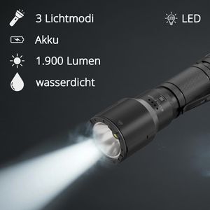 Produktbild für Taschenlampe Ledlenser TT3R, LED, aufladbar