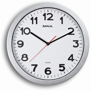 Wanduhr Maul Maulstep, Kunststoff, analog, Quarzuhr