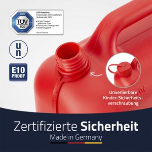 Produktbild für Benzinkanister Hünersdorff Standard 812873