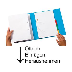 Produktbild für Schnellhefter Jalema Avanti, A4, transparent