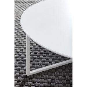 Produktbild für Couchtisch Wohnling WL5.240, aus Holz / Metall, weiß