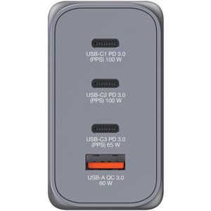 Produktbild für USB-Ladegerät Verbatim GNC-200, GaN, 200 Watt