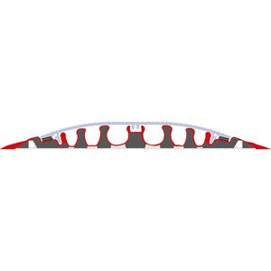 Produktbild für Kabelbrücke Serpa EasyLoader MaxHD 25, 6 Kanal