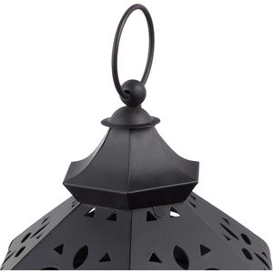Produktbild für Laterne Relaxdays 10025488, schwarz, outdoor