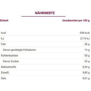 Produktbild für Müsliriegel Alnatura Amaranth Zartbitter, BIO