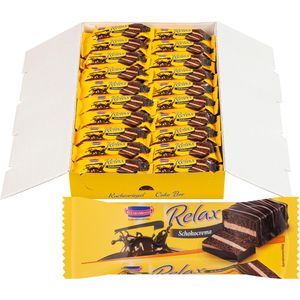 Kuchen KuchenMeister Kuchenriegel Schoko, mit Creme & Glasur