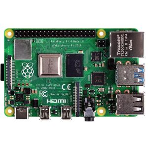 Produktbild für Einplatinencomputer Raspberry Pi 4B, 4GB, Full Kit