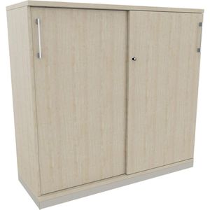 Schiebetürenschrank fm-Büromöbel Fastline, Holz