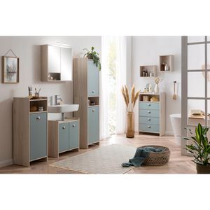 Produktbild für Badregal Schildmeyer Lindholm 153714, aus Holz, sandeiche