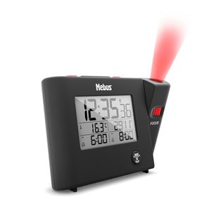 Produktbild für Wecker Mebus 25795 schwarz, digital