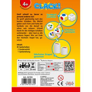 Produktbild für Würfelspiel Amigo 02765, Clack!