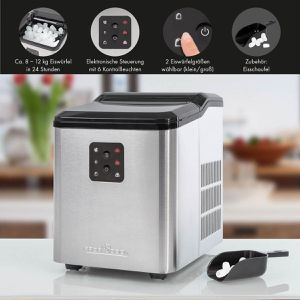 Produktbild für Eiswürfelmaschine Proficook PC-EWB 1253, Edelstahl