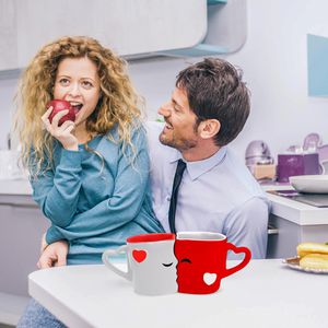 Produktbild für Kaffeetassen Miamio Küssende Tassen, 300ml