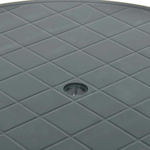 Produktbild für Gartentisch vidaXL 48806, Kunststoff
