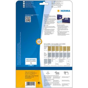 Produktbild für Folienetiketten Herma 4114, silber glänzend