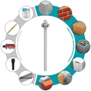 Produktbild für Ankerstange Tox Stix-VZ, 070101281, M16