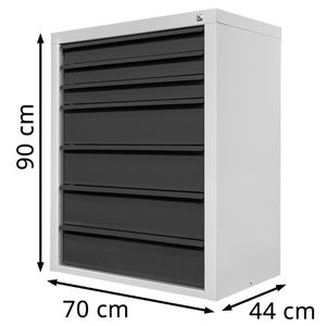 Produktbild für Schubladenschrank ADB 24787, aus Metall