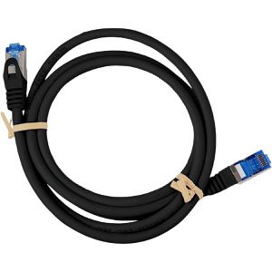 Produktbild für Netzwerkkabel LogiLink Ultraflex, C6A063S, schwarz