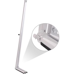 Produktbild für Staffelei Sprintis Aluminium, mit Tragetasche, weiß