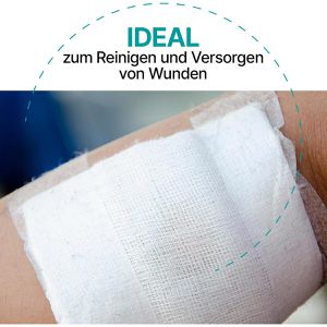 Produktbild für Mullkompressen Medrull aus Baumwolle, steril