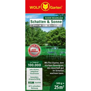 Produktbild für Rasensamen Wolf-Garten LP 25 Schatten &amp; Sonne