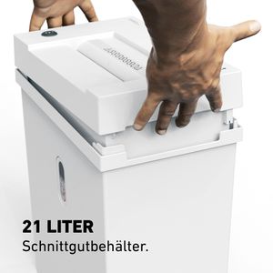 Produktbild für Aktenvernichter Ideal 82004111 Shredcat 8200, weiß