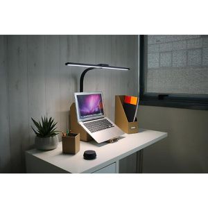 Produktbild für Schreibtischlampe Unilux Strata Base, schwarz, LED, dimmbar
