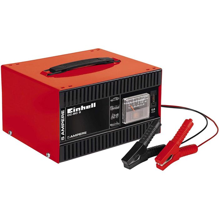 Einhell Autobatterie-Ladegerät CC-BC 5, 1056121, 12 V, 5 A – Böttcher AG