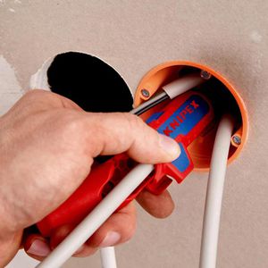 Produktbild für Abisolierwerkzeug Knipex ErgoStrip, 16 95 02 SB