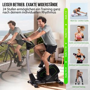 Produktbild für Ergometer Christopeit ECO 1000 10kg Schwungmasse, Upright-Bike