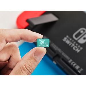 Produktbild für Micro-SD-Karte SanDisk für Nintendo Switch, 512GB