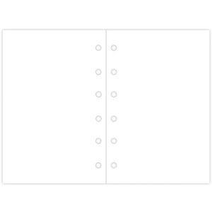 Produktbild für Ersatzeinlagen Filofax 212405, Notizpapier, blanko, Pocket