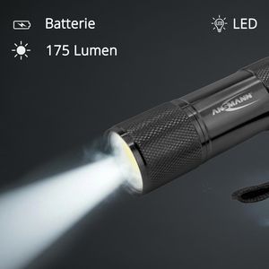Produktbild für Taschenlampe Ansmann Action, LED, mit Batterie