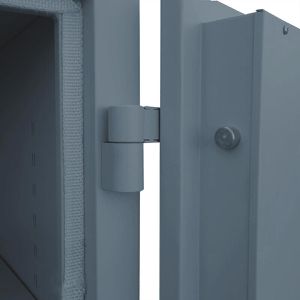 Produktbild für Aktenschrank Lüllmann 690248, aus Metall, feuerfest