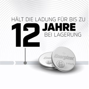 Produktbild für Knopfzelle Energizer Ultimate Lithium CR2032