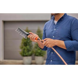 Produktbild für Waschbürste Gardena Cleansystem Handbürste M soft, 18841-20