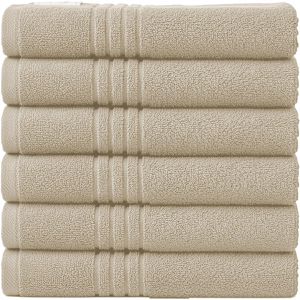Handtuch Dyckhoff Nature Set, stein, 30 x 50 cm